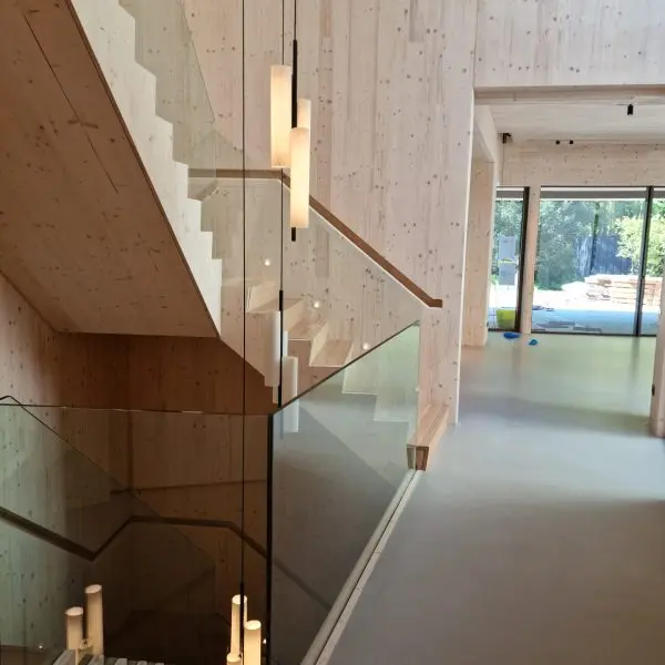 Bamboe Z-trap met Glas 3