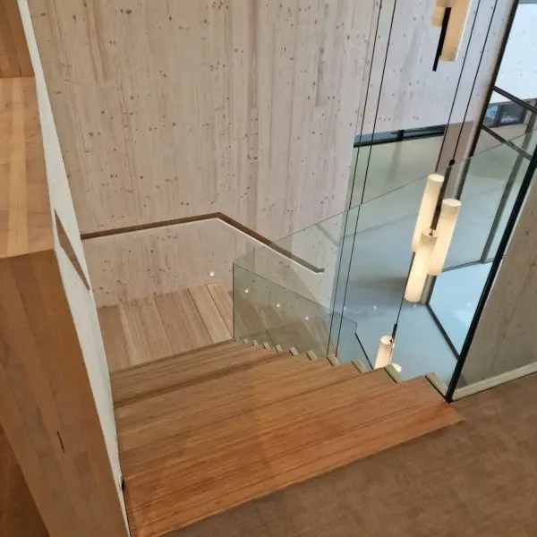 Bamboe Z-trap met Glas 6