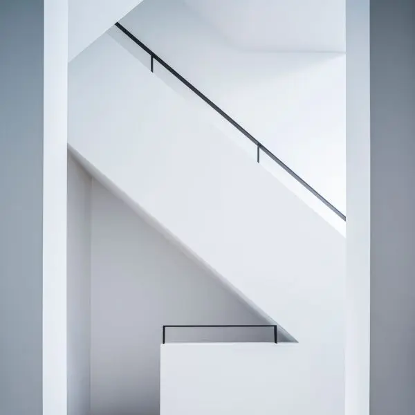 Eiken Z-trap met Staal op Wandjes 2